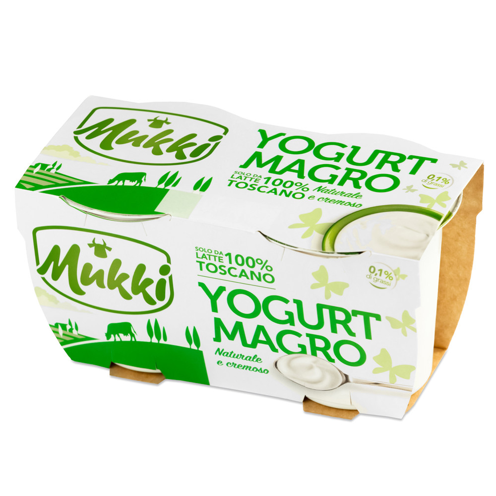 Yogurt magro Naturale Mukki