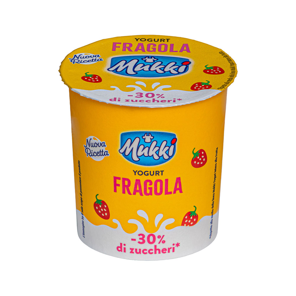 Yogurt Fragola -30% di zuccheri*